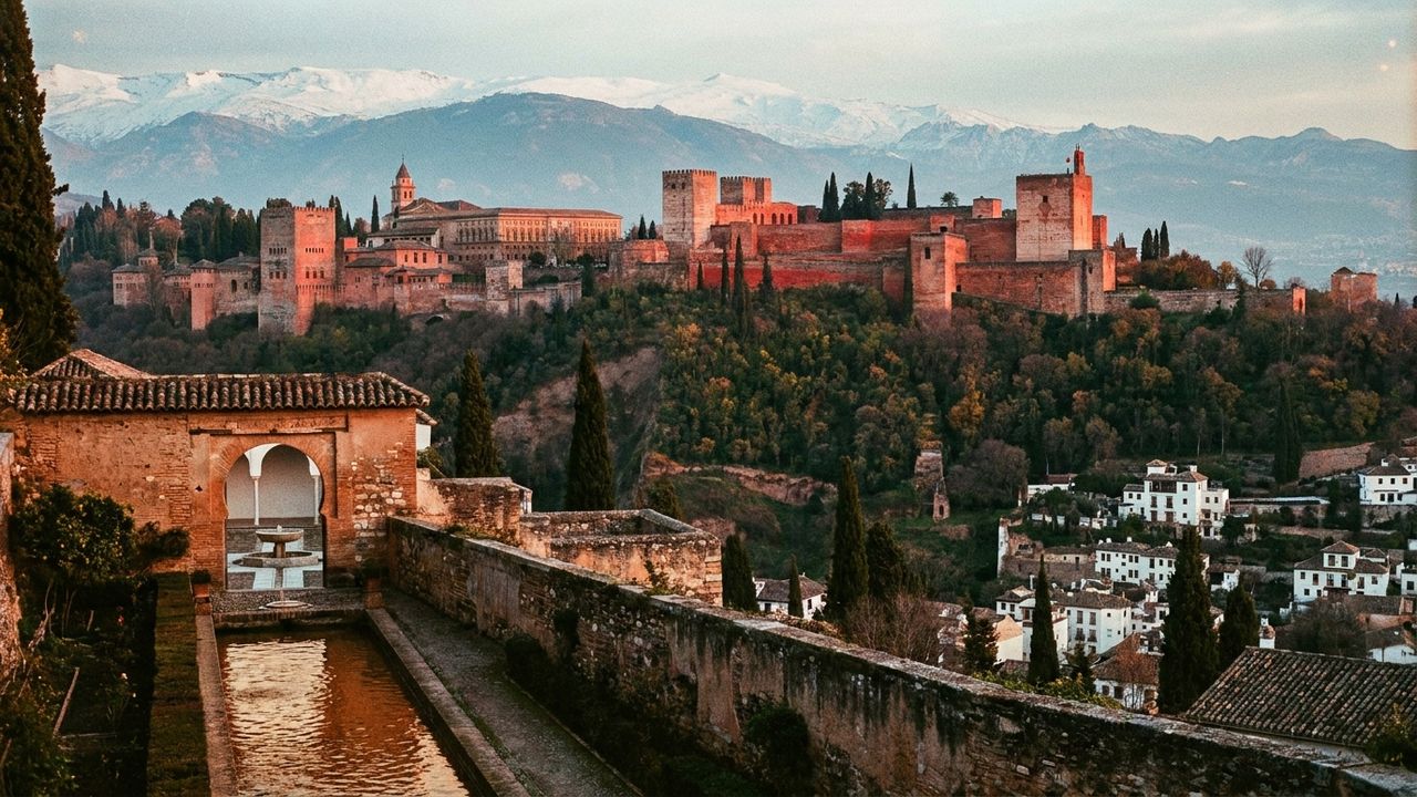 The Alhambra of Granada, the last great palace of Muslim Spain