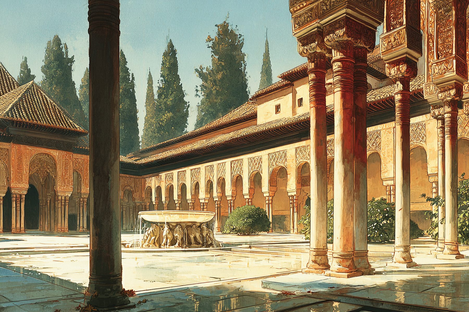 Al-Andalus in decline: Granada, the Alhambra and the Moriscos